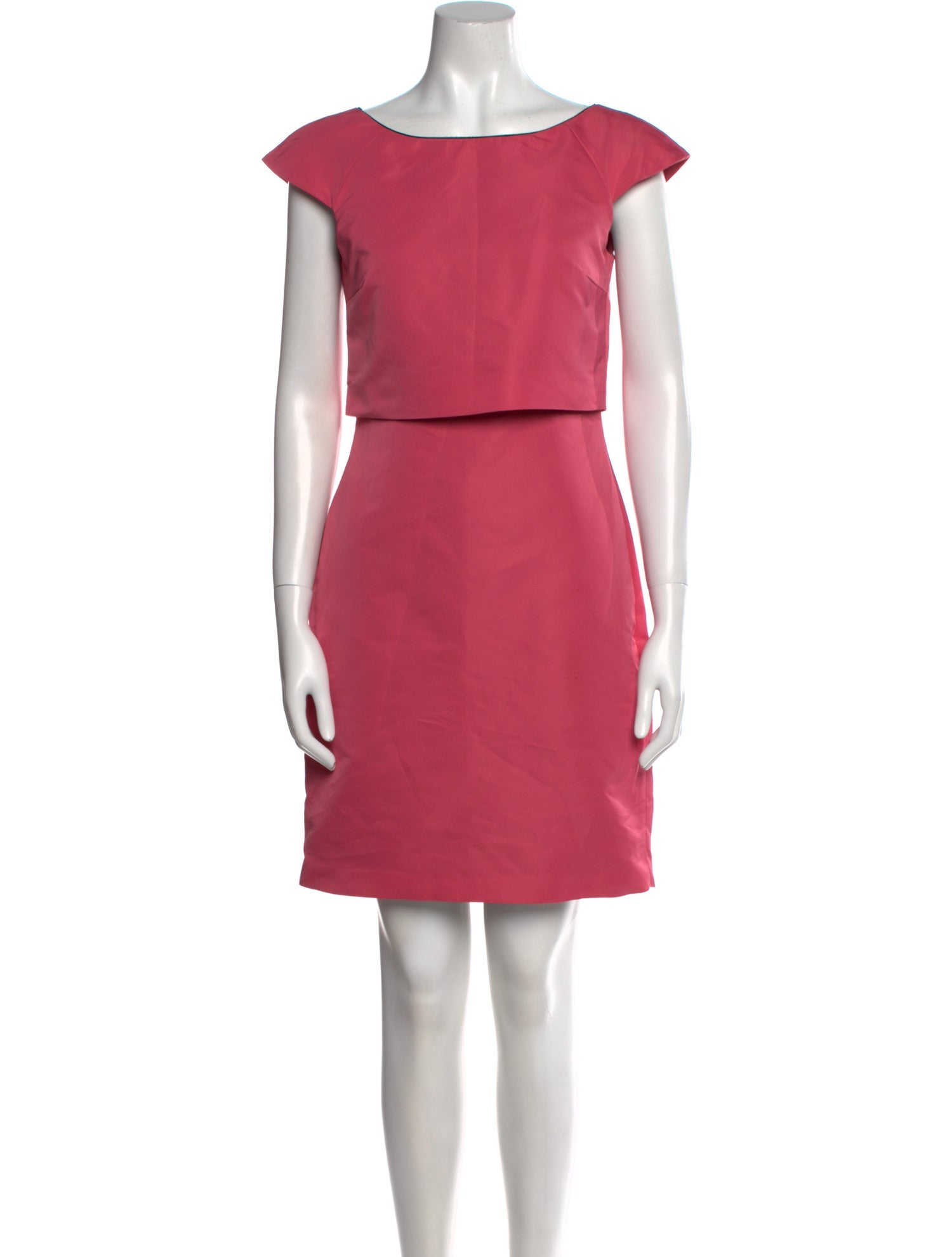 Schumacher Bateau Neckline Mini Dress