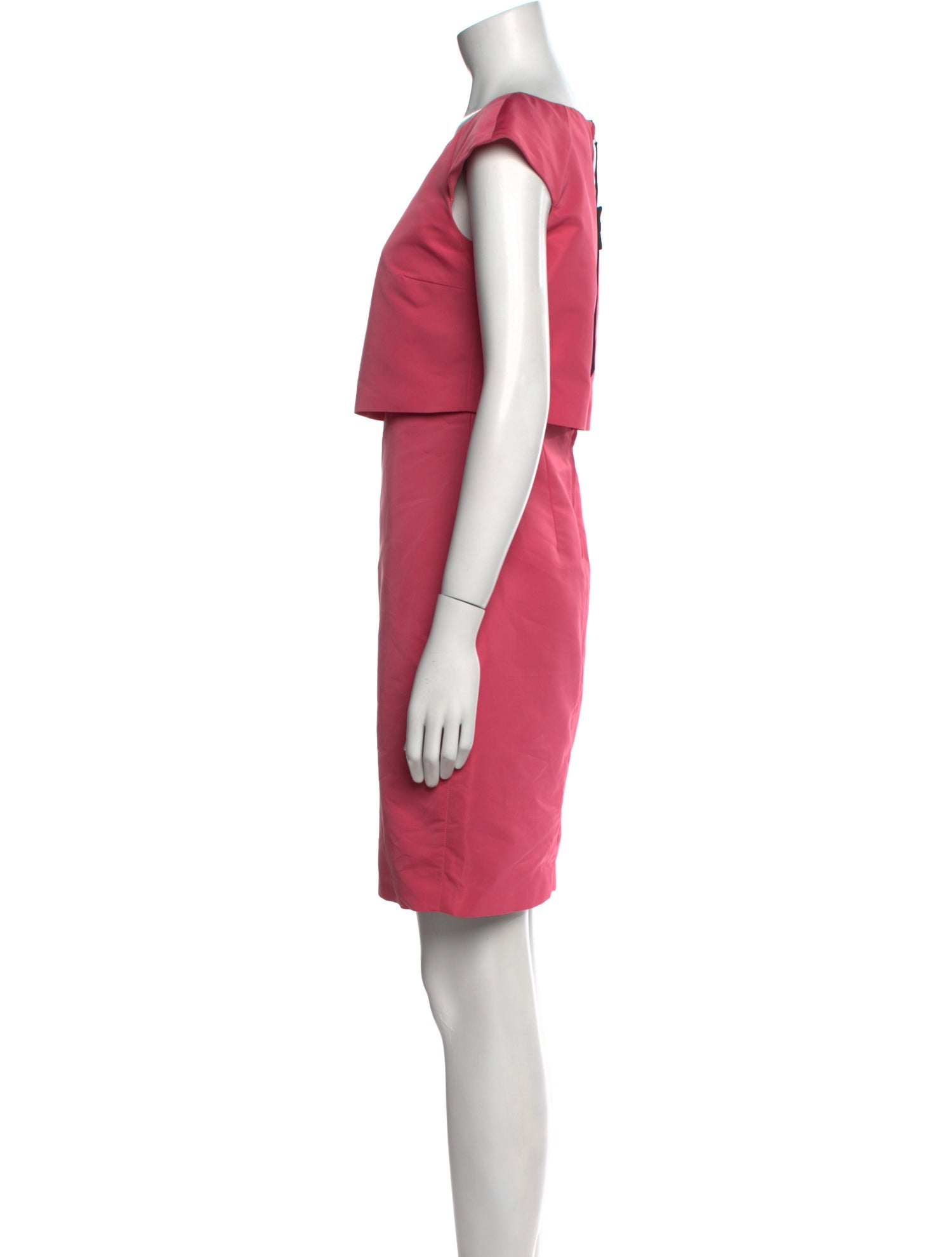 Schumacher Bateau Neckline Mini Dress