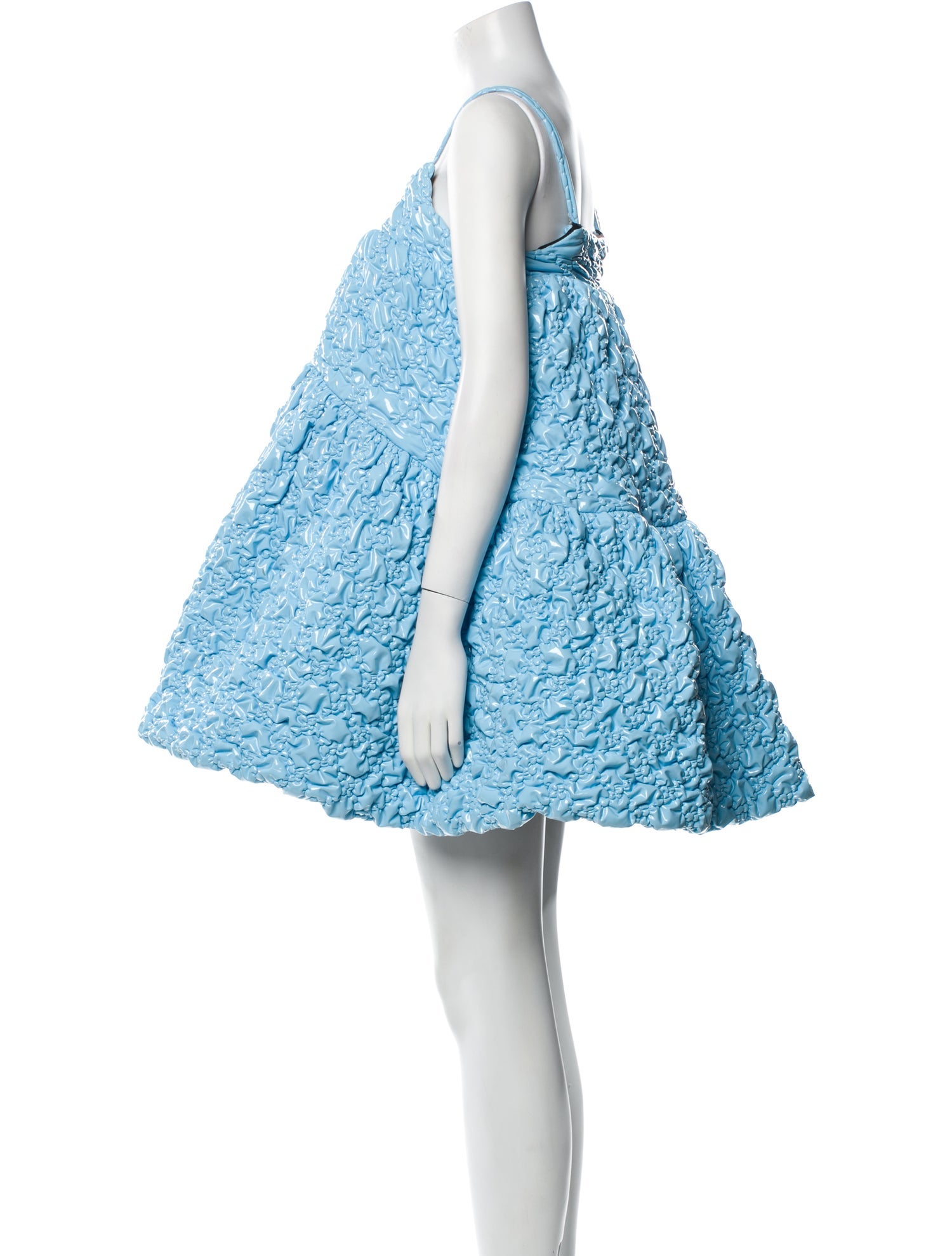 Caroline Bosmans Square Neckline Mini Dress