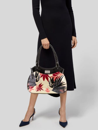 Sharif Leather Shoulder Bag