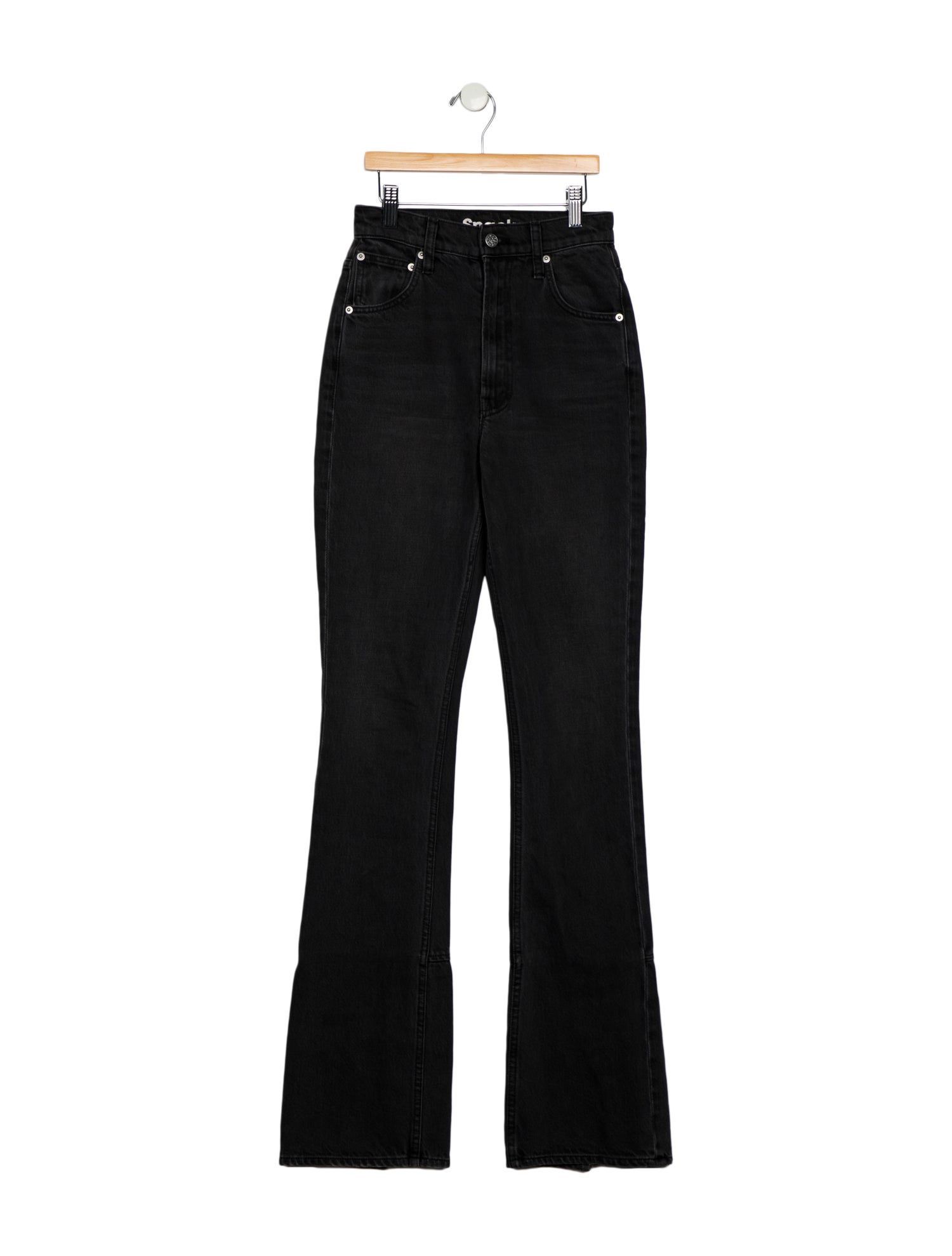 SNACKS! from Mother High-Rise Wide Leg Jeans