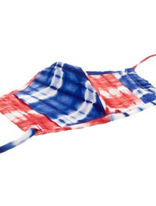 Studio 189 x Fashion Our Future 2020 Studio 189 x Fashion Our Future Blue & Red Tie Dye Mask
