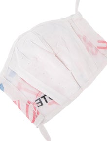 Studio 189 x Fashion Our Future 2020 White Flower Sack Mask