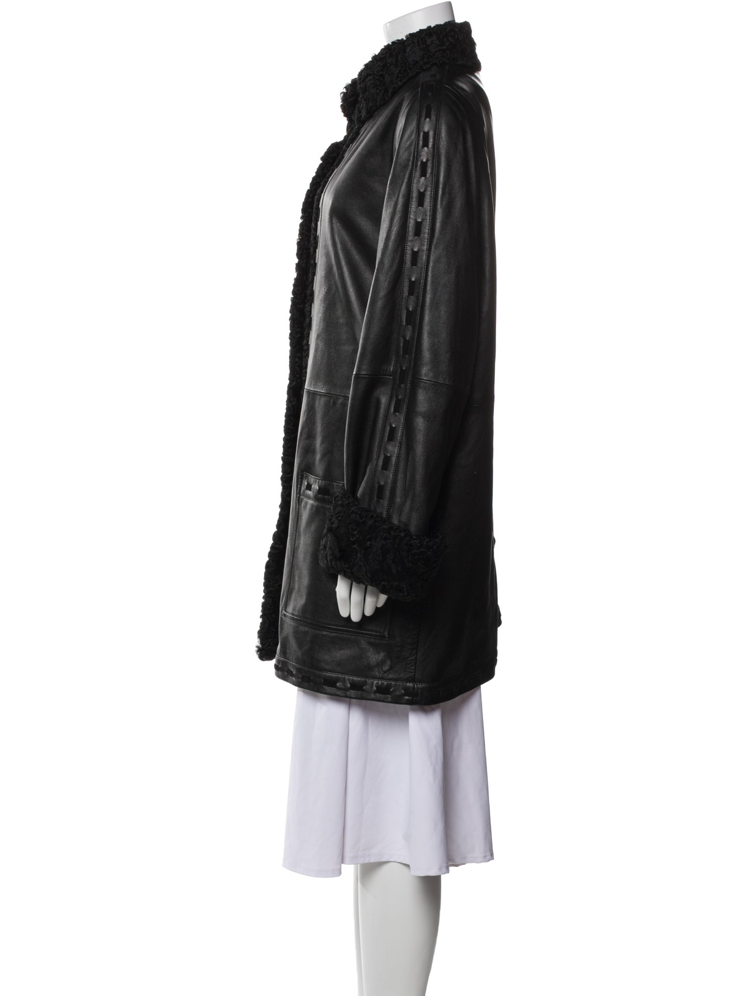 Somper furs Leather Coat