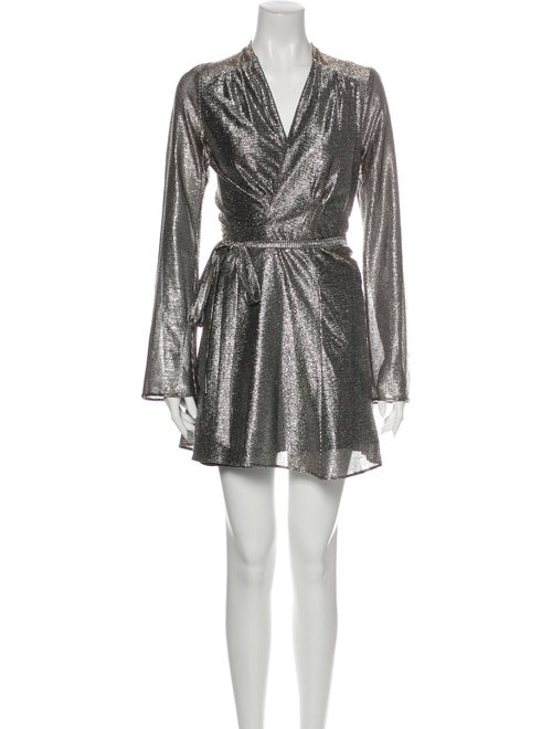 Stone Cold Fox Sedgwick Mini Dress Silver