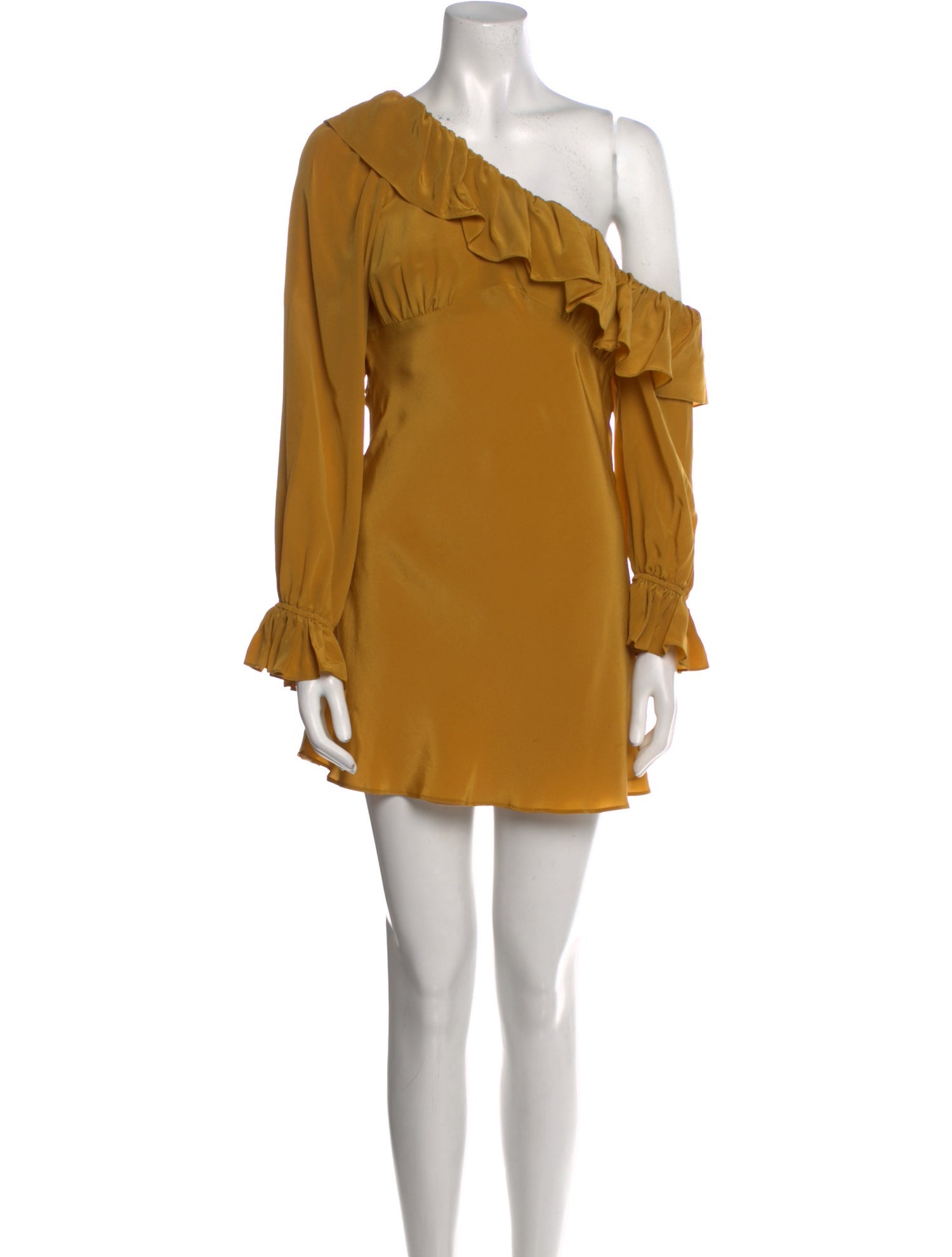 Stone Cold Fox Silk Mini Dress