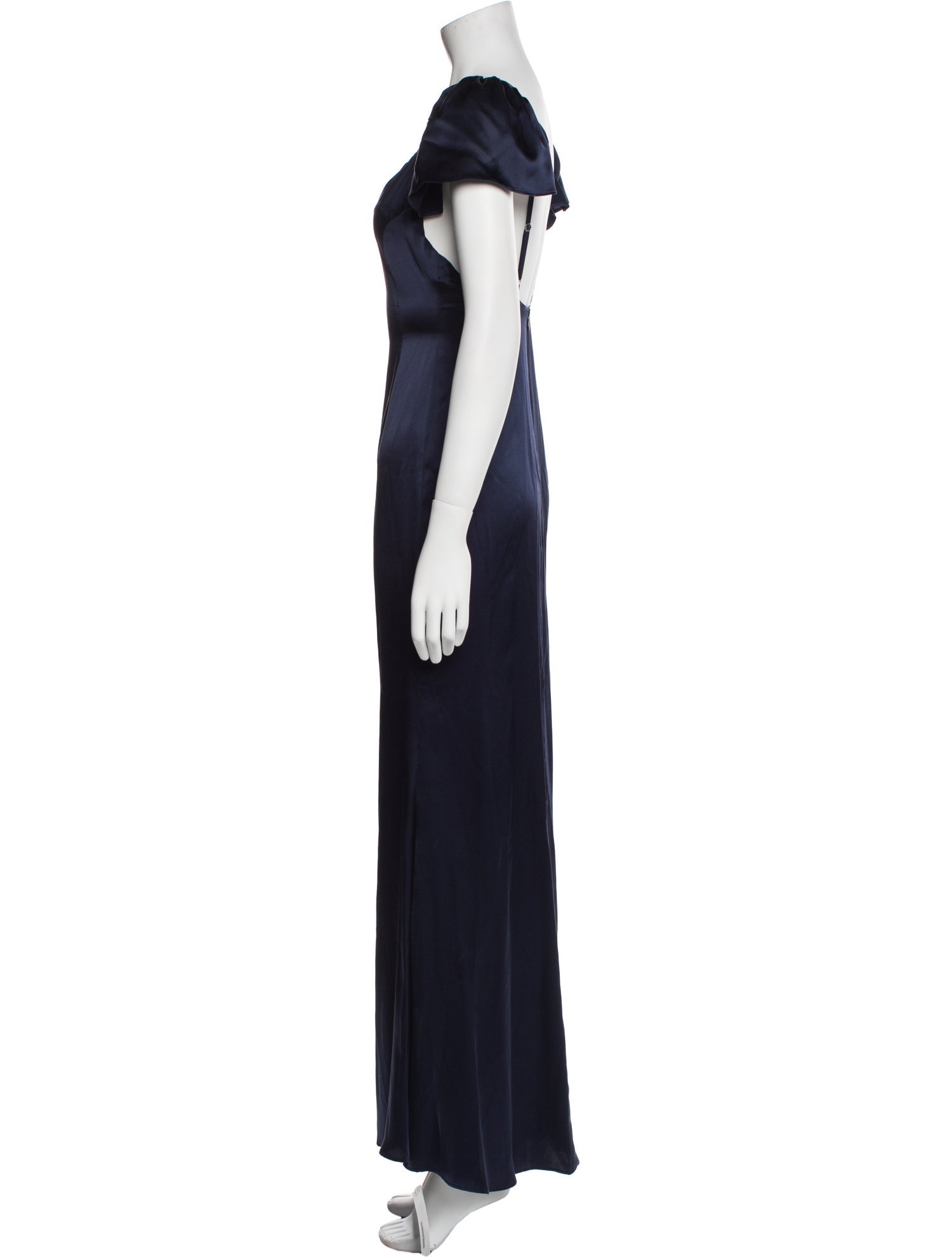 Stone Cold Fox V-Neck Long Dress