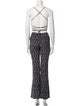 Stone Cold Fox Printed Square Neckline Jumpsuit