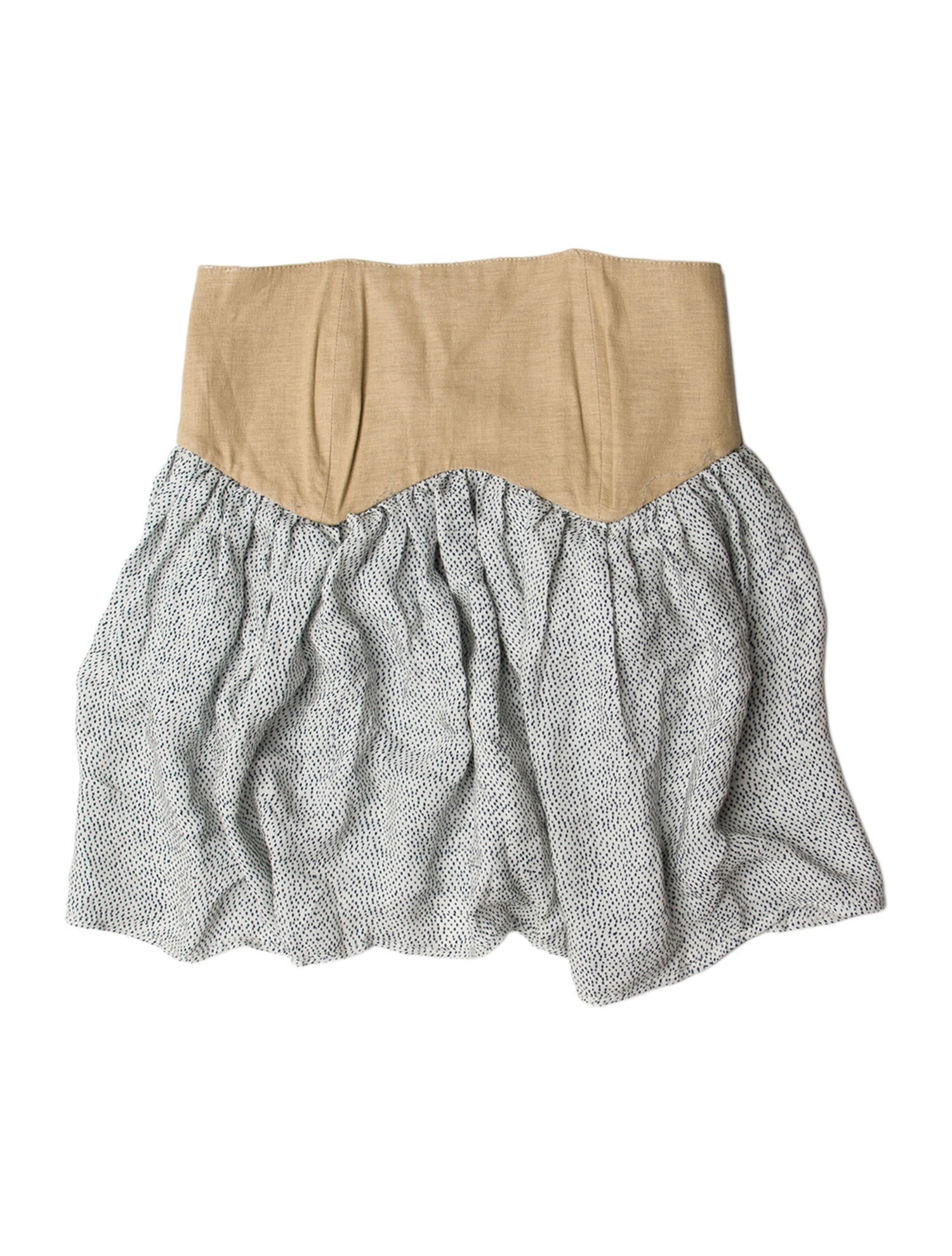 Stone Cold Fox Strapless Crop Top