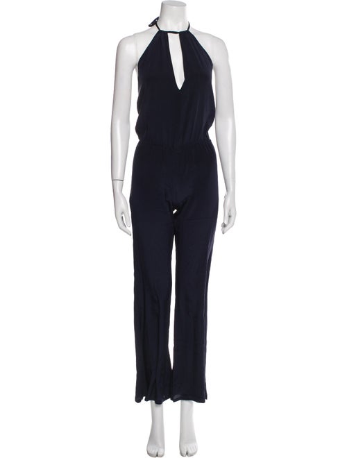 Stone Cold Fox Linen Halterneck Jumpsuit