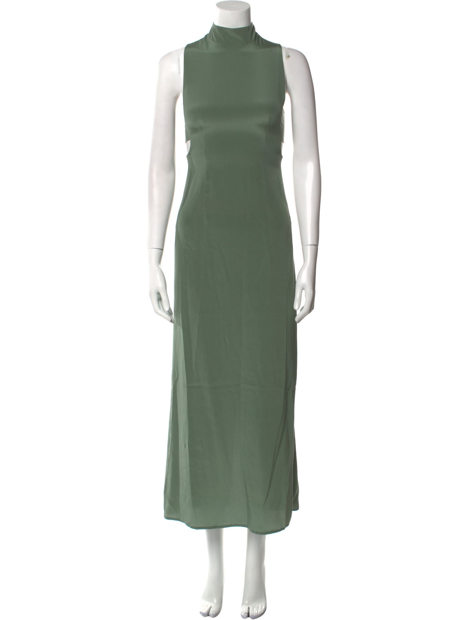 Stone Cold Fox Silk Long Dress