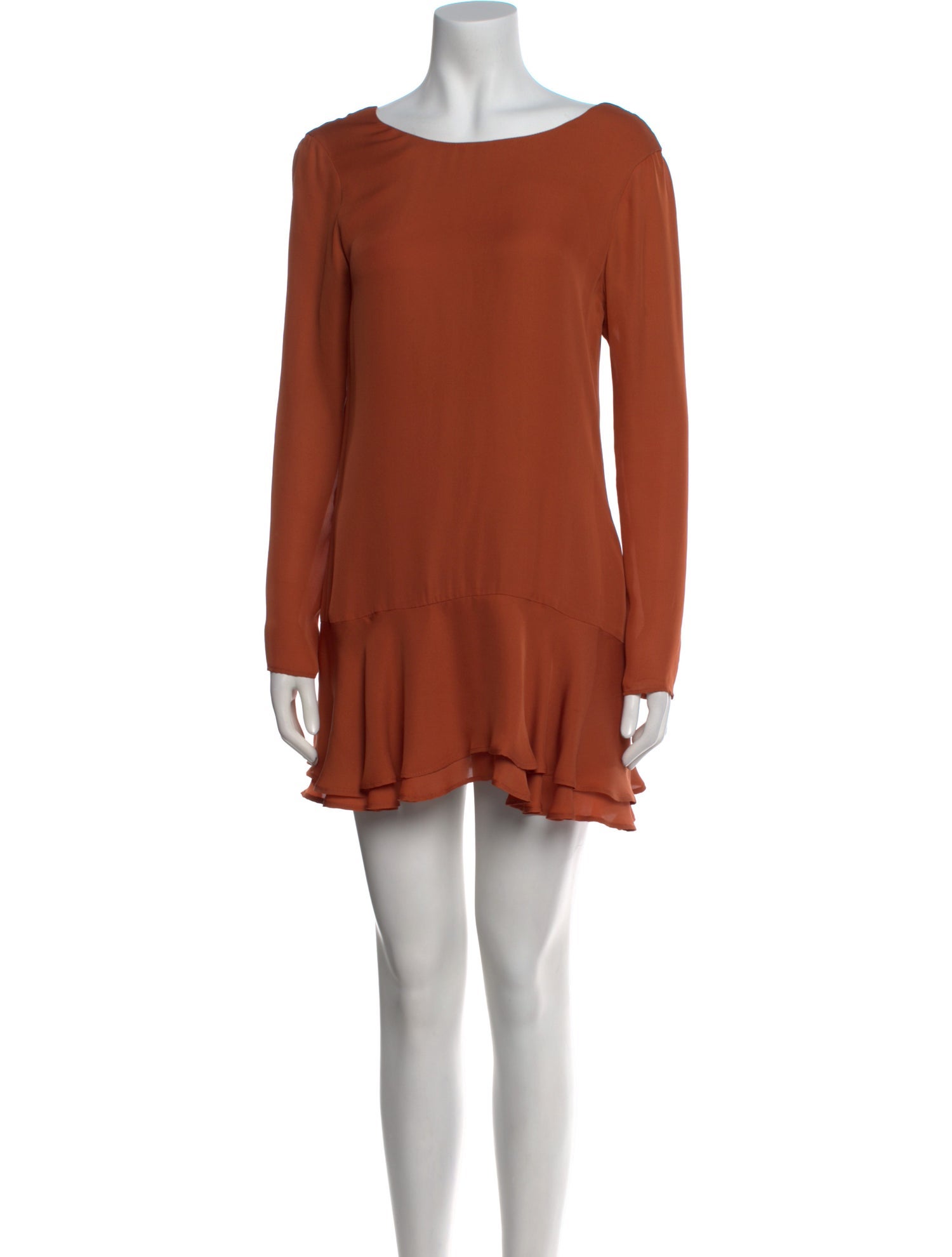 Stone Cold Fox Silk Mini Dress