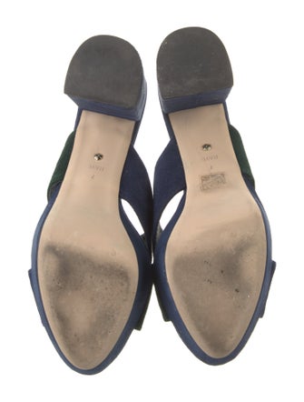 Stone Cold Fox Suede Slides