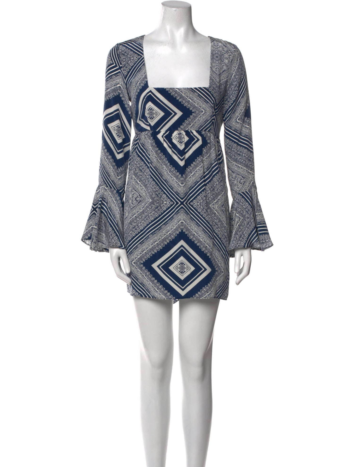 Stone Cold Fox Silk Mini Dress