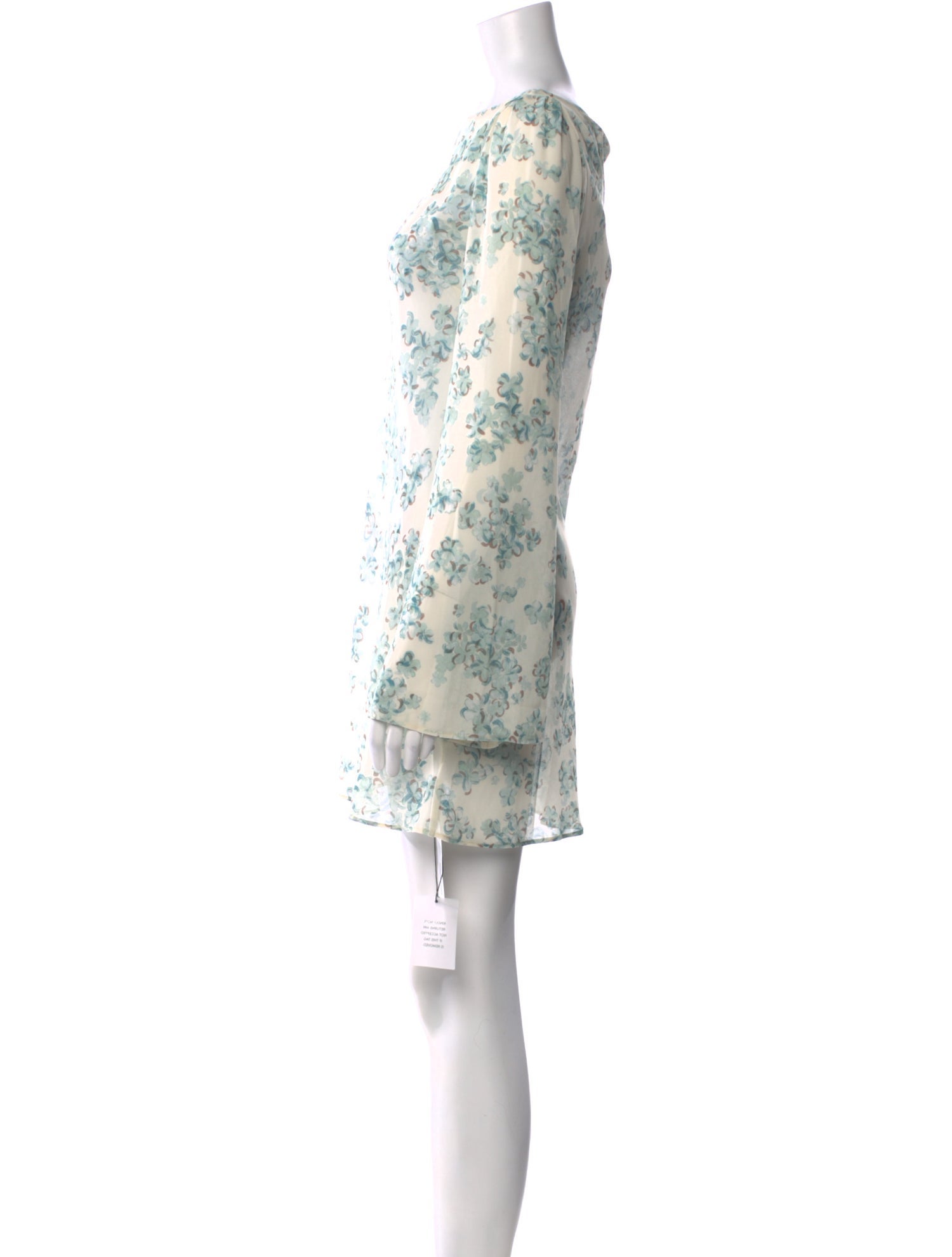 Stone Cold Fox Floral Print Mini Dress w/ Tags