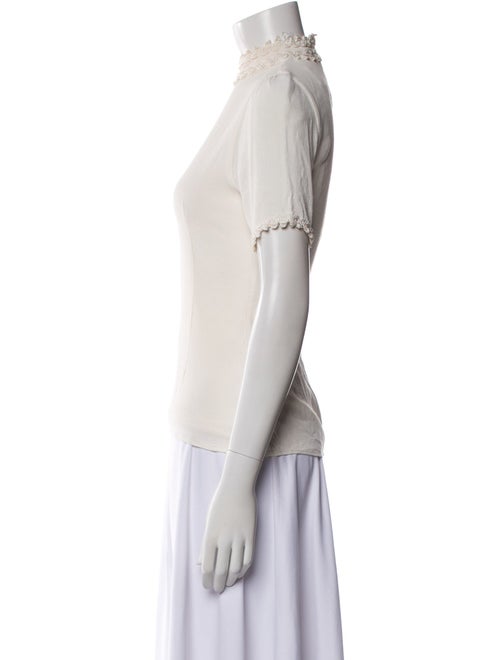 Stone Cold Fox Mock Neck Short Sleeve Top