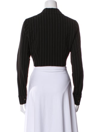 Stone Cold Fox Wool Striped Bolero
