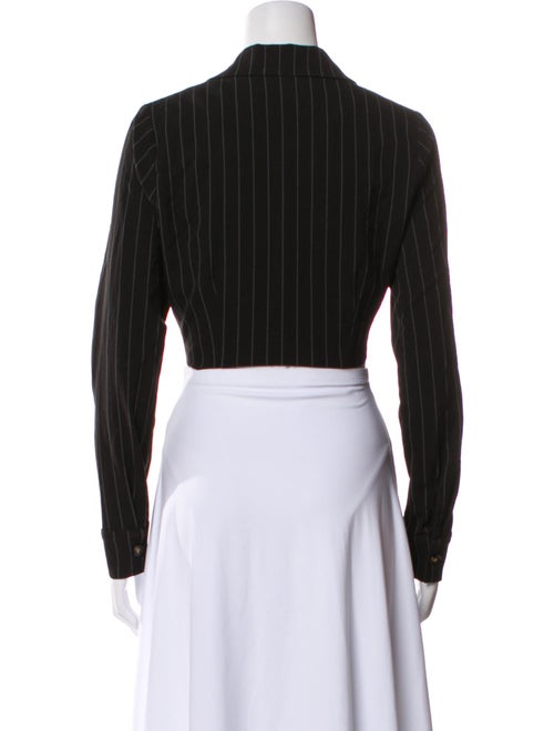 Stone Cold Fox Wool Striped Bolero