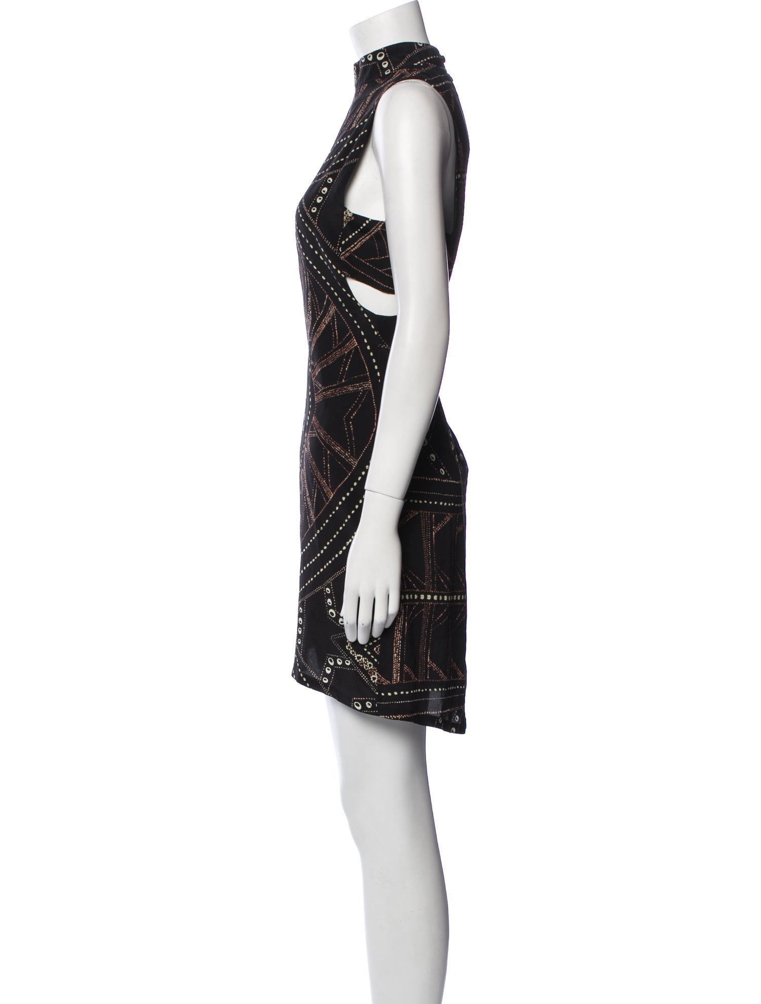 Stone Cold Fox Printed Mini Dress