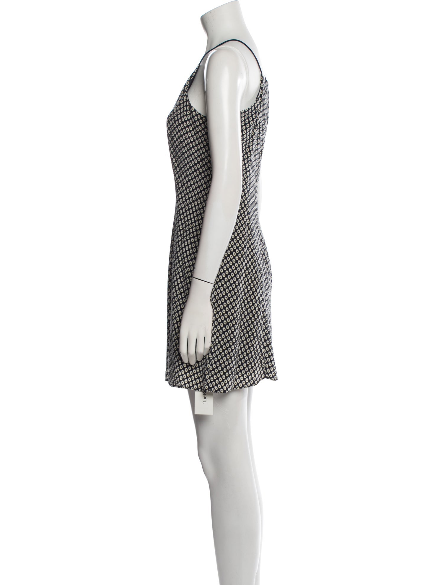 Stone Cold Fox Silk Mini Dress