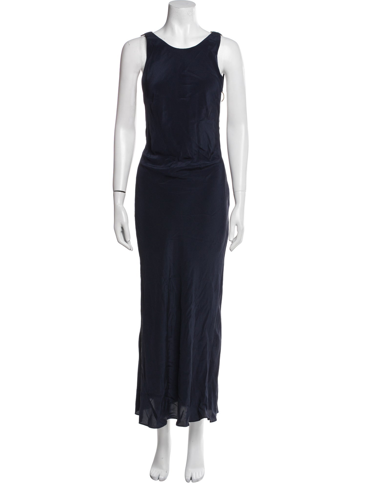 Stone Cold Fox Silk Long Dress