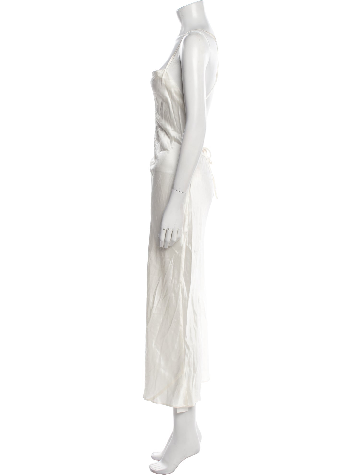 Stone Cold Fox Silk Long Dress