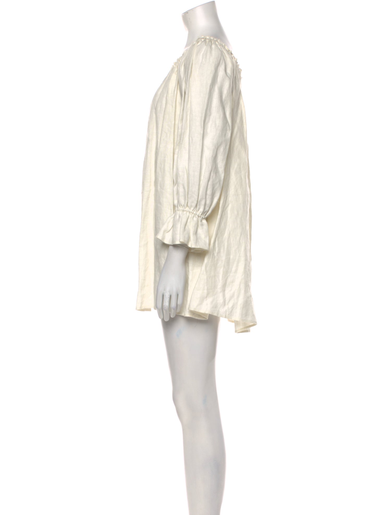 Stone Cold Fox Linen Mini Dress