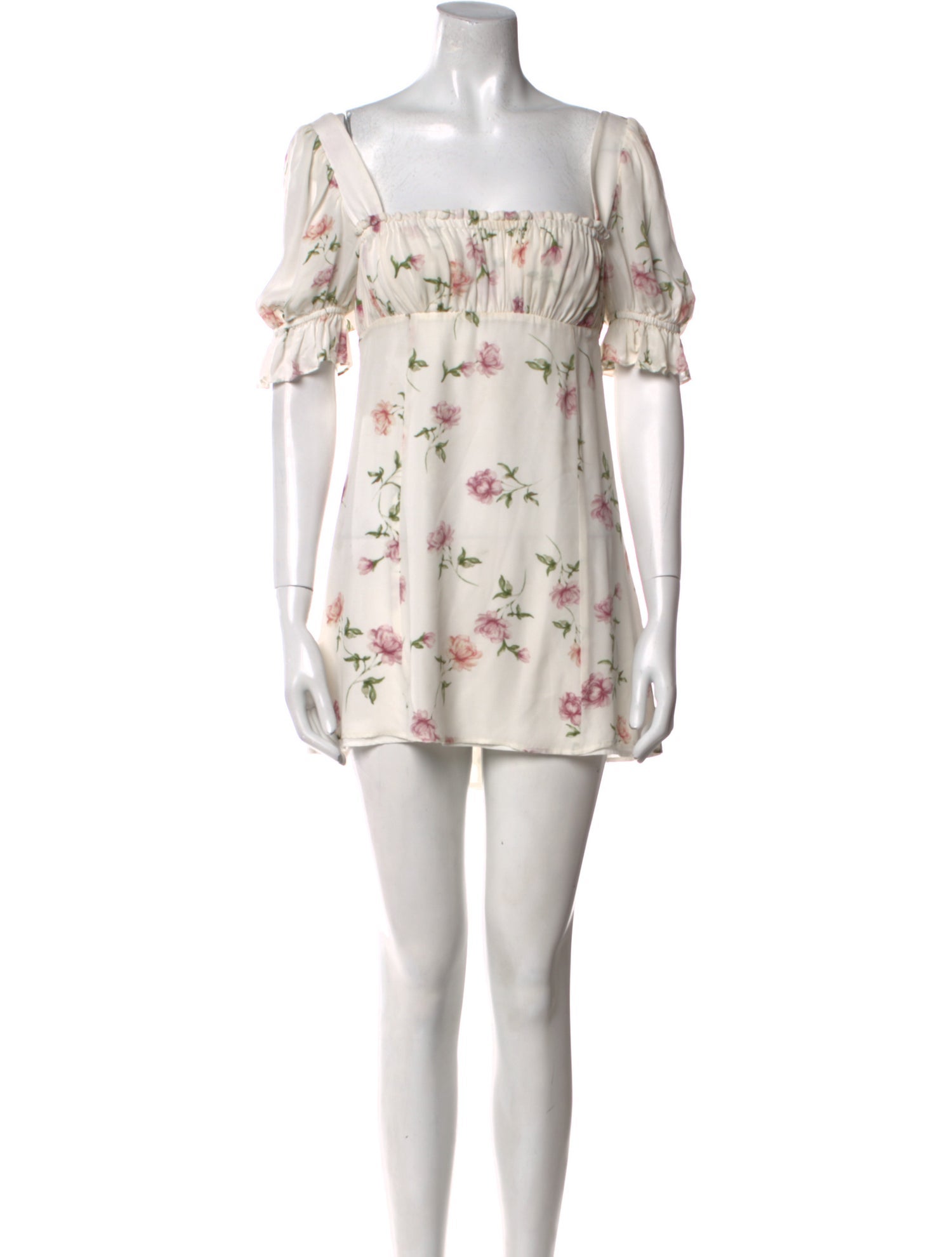 Stone Cold Fox Silk Mini Dress