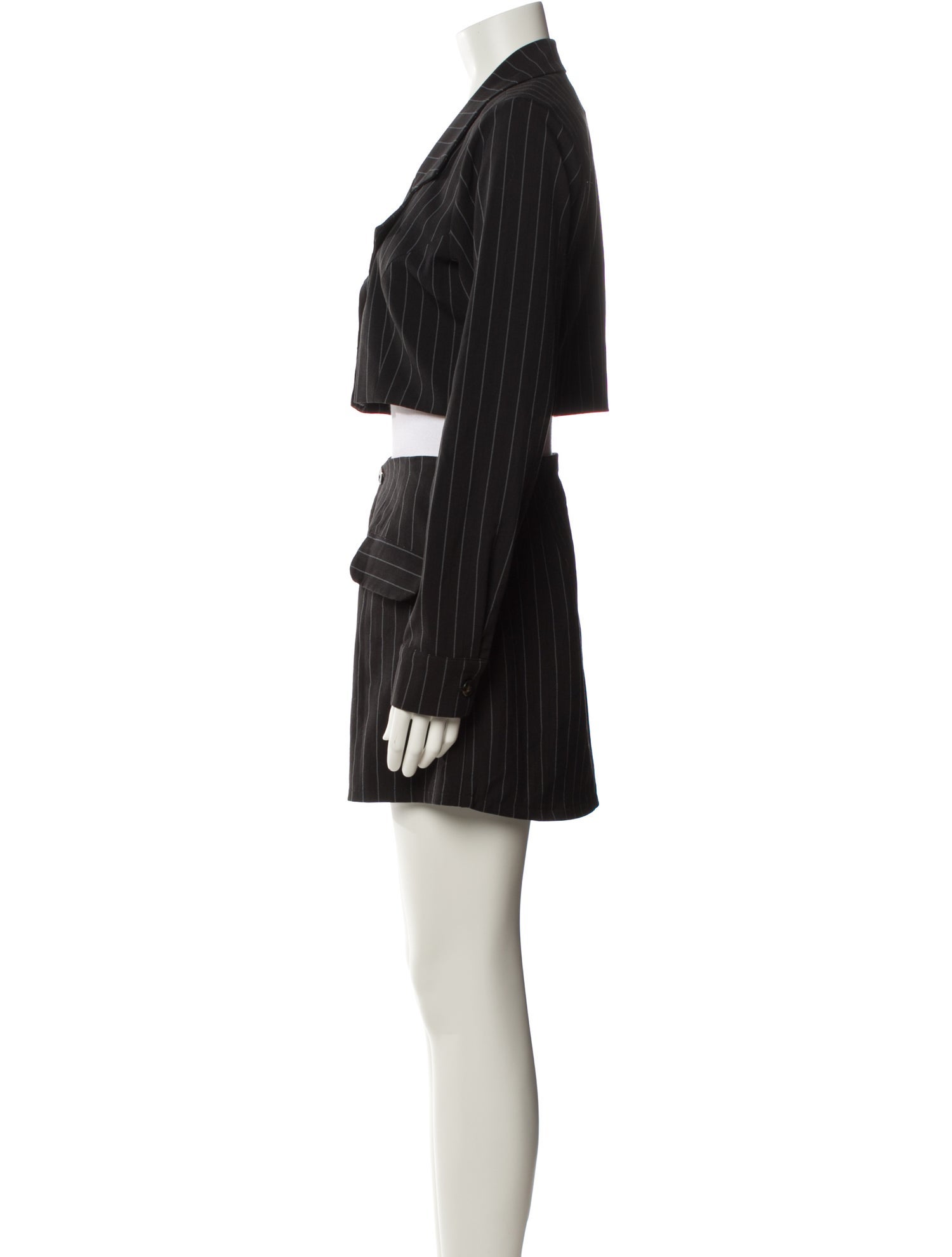 Stone Cold Fox Striped Skirt Set