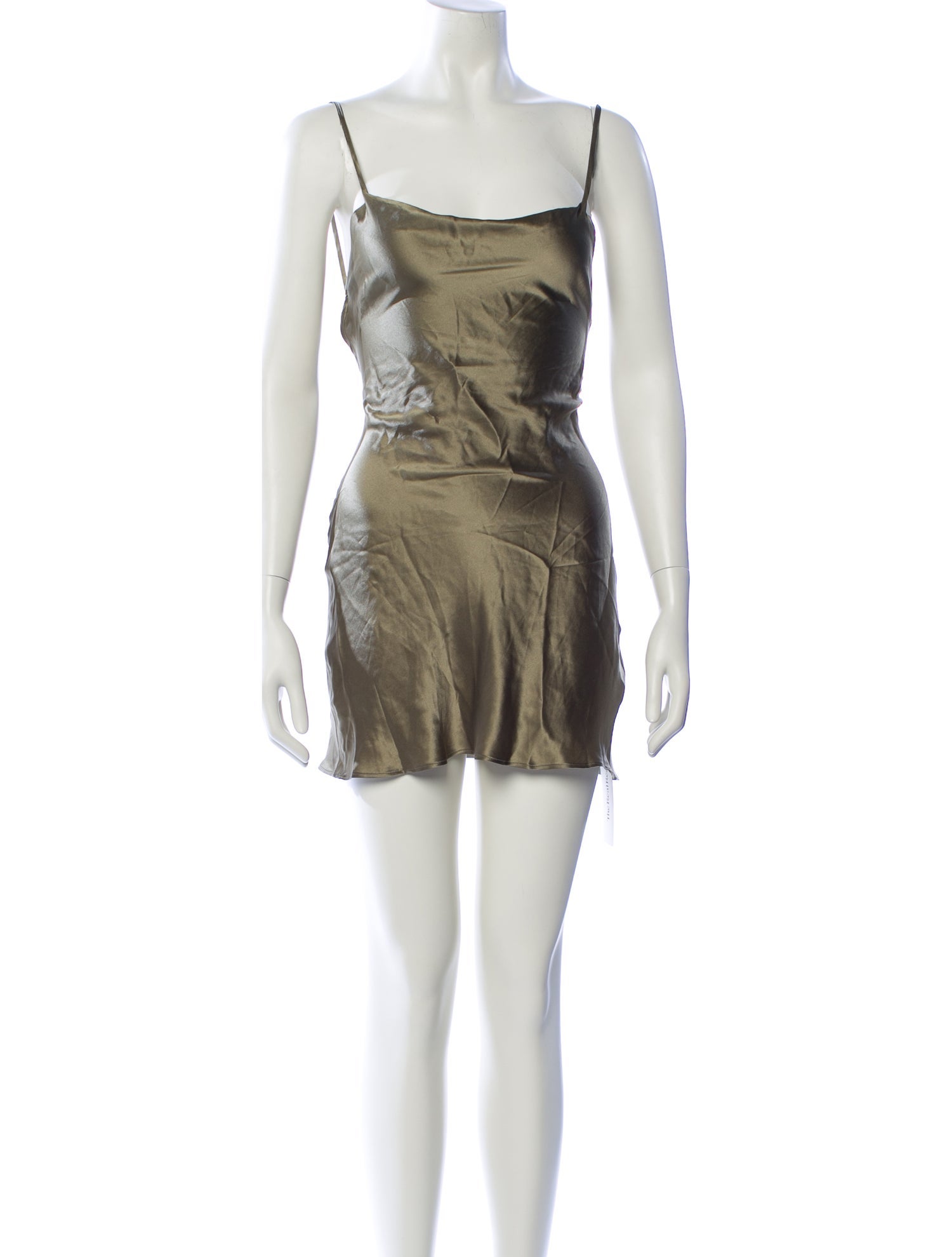 Stone Cold Fox Silk Mini Dress