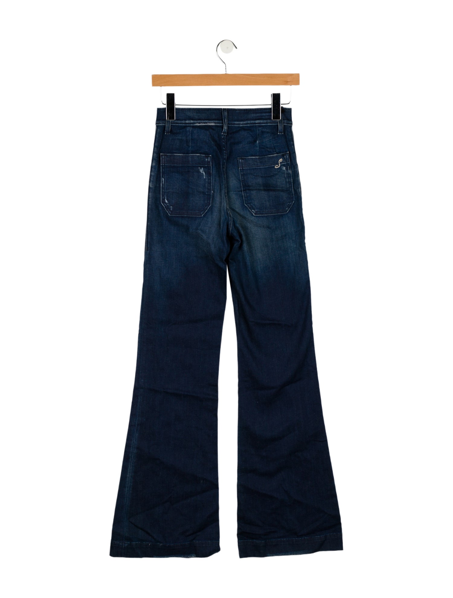 The Seafarer Mid-Rise Wide Leg Jeans w/ Tags