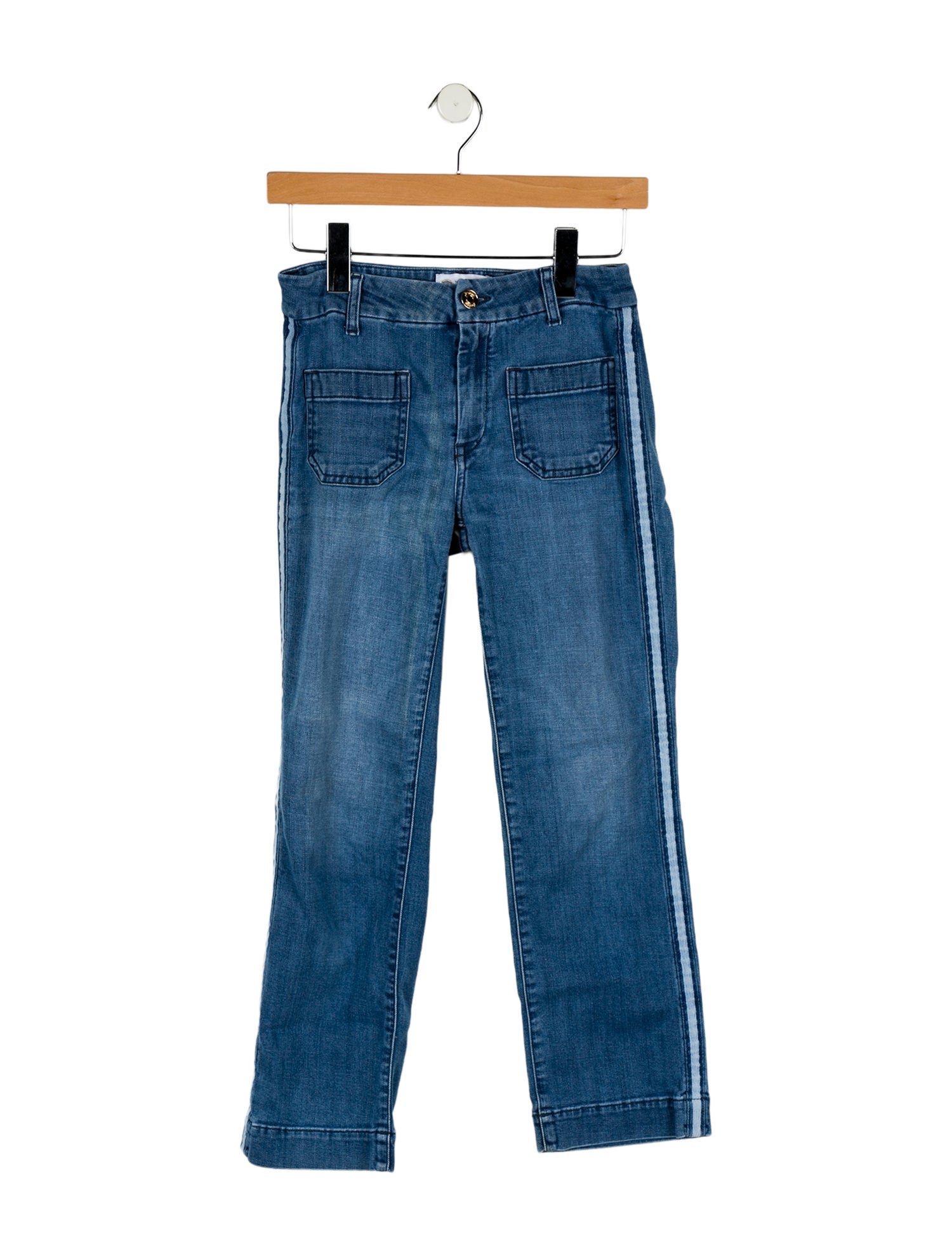 The Seafarer Mid-Rise Straight Leg Jeans