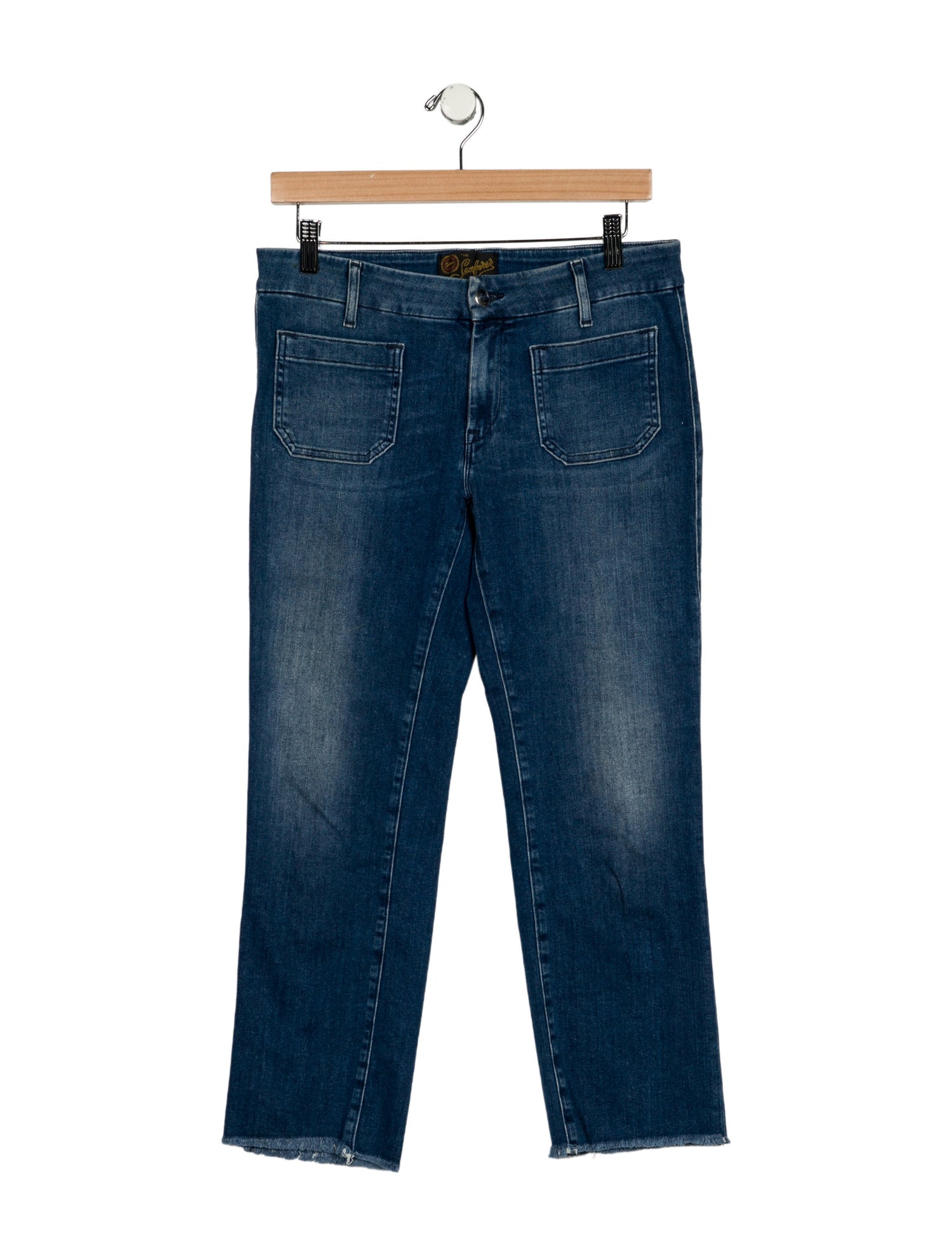 The Seafarer Mid-Rise Straight Leg Jeans