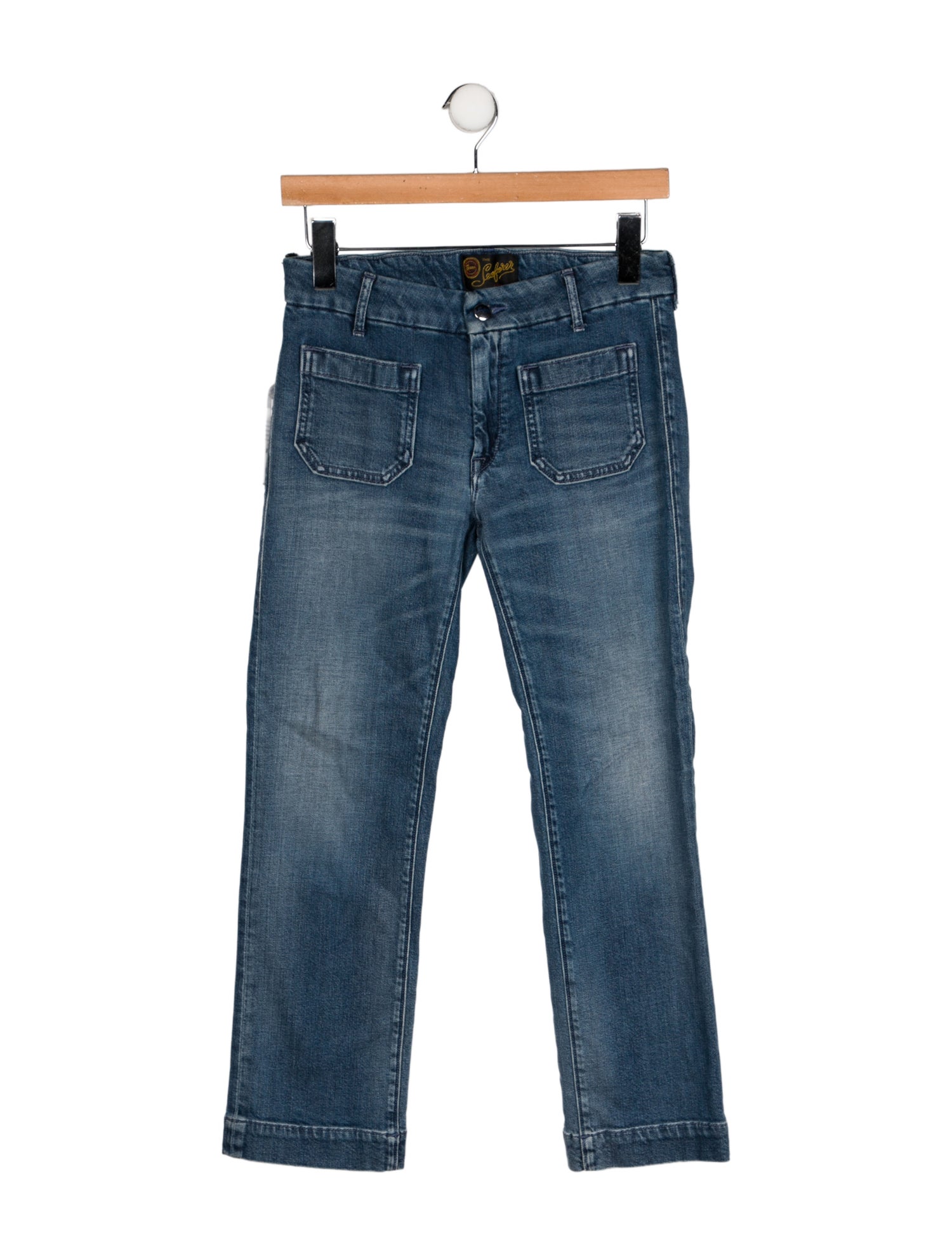 The Seafarer Mid-Rise Straight Leg Jeans w/ Tags