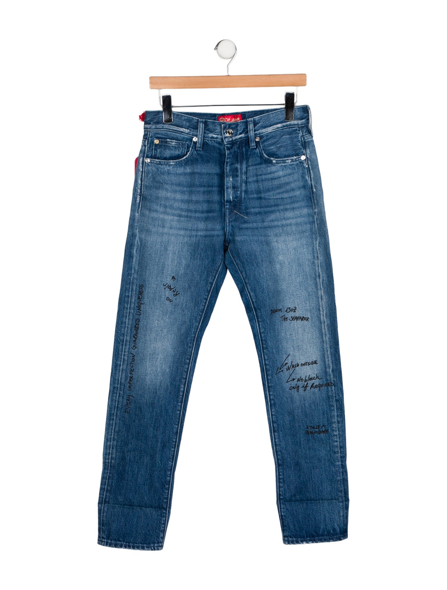 The Seafarer High-Rise Straight Leg Jeans w/ Tags