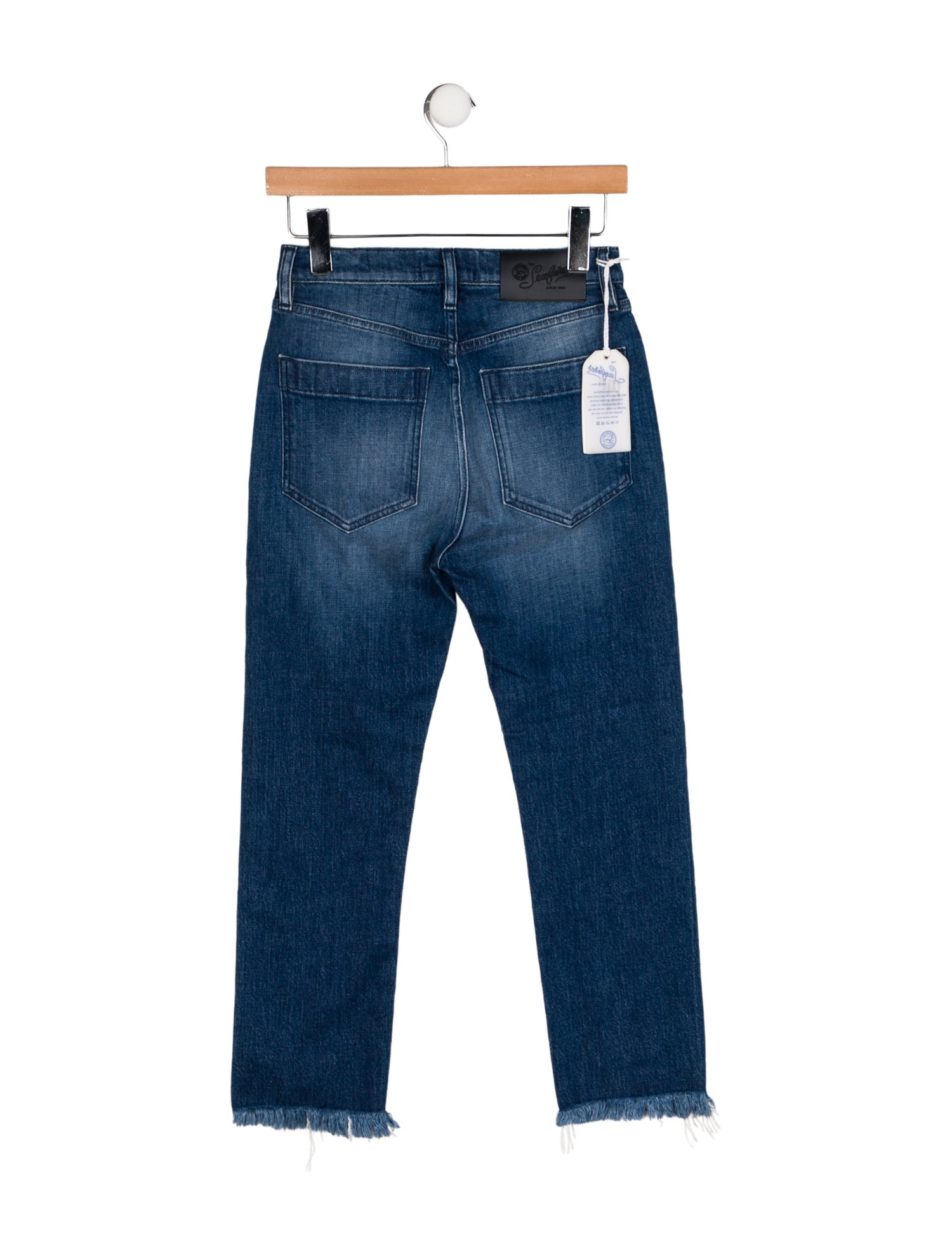 The Seafarer Mid-Rise Straight Leg Jeans