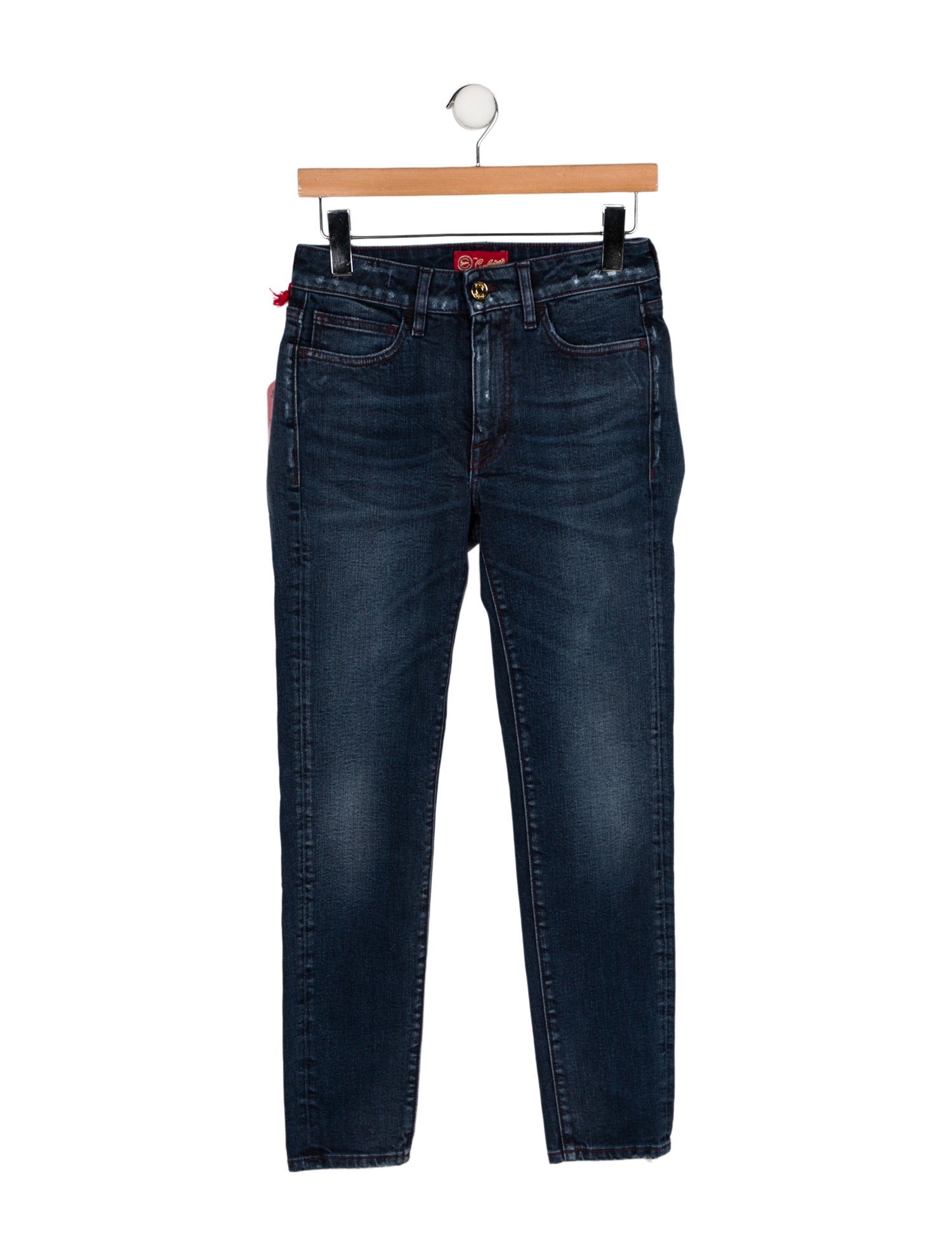The Seafarer Mid-Rise Skinny Leg Jeans w/ Tags