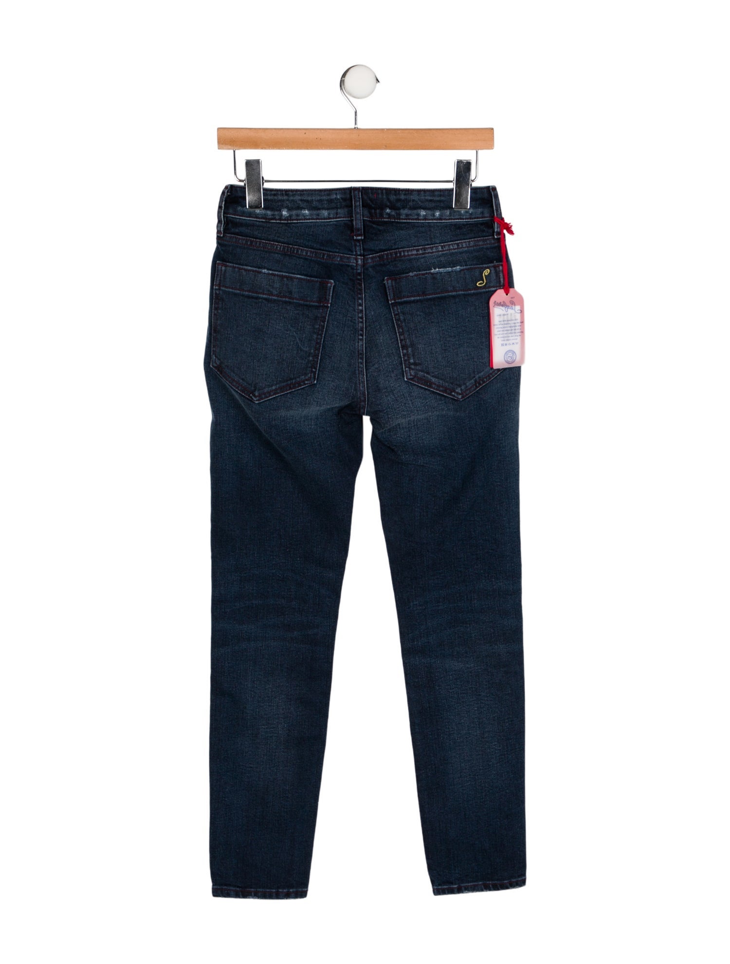 The Seafarer Mid-Rise Skinny Leg Jeans w/ Tags