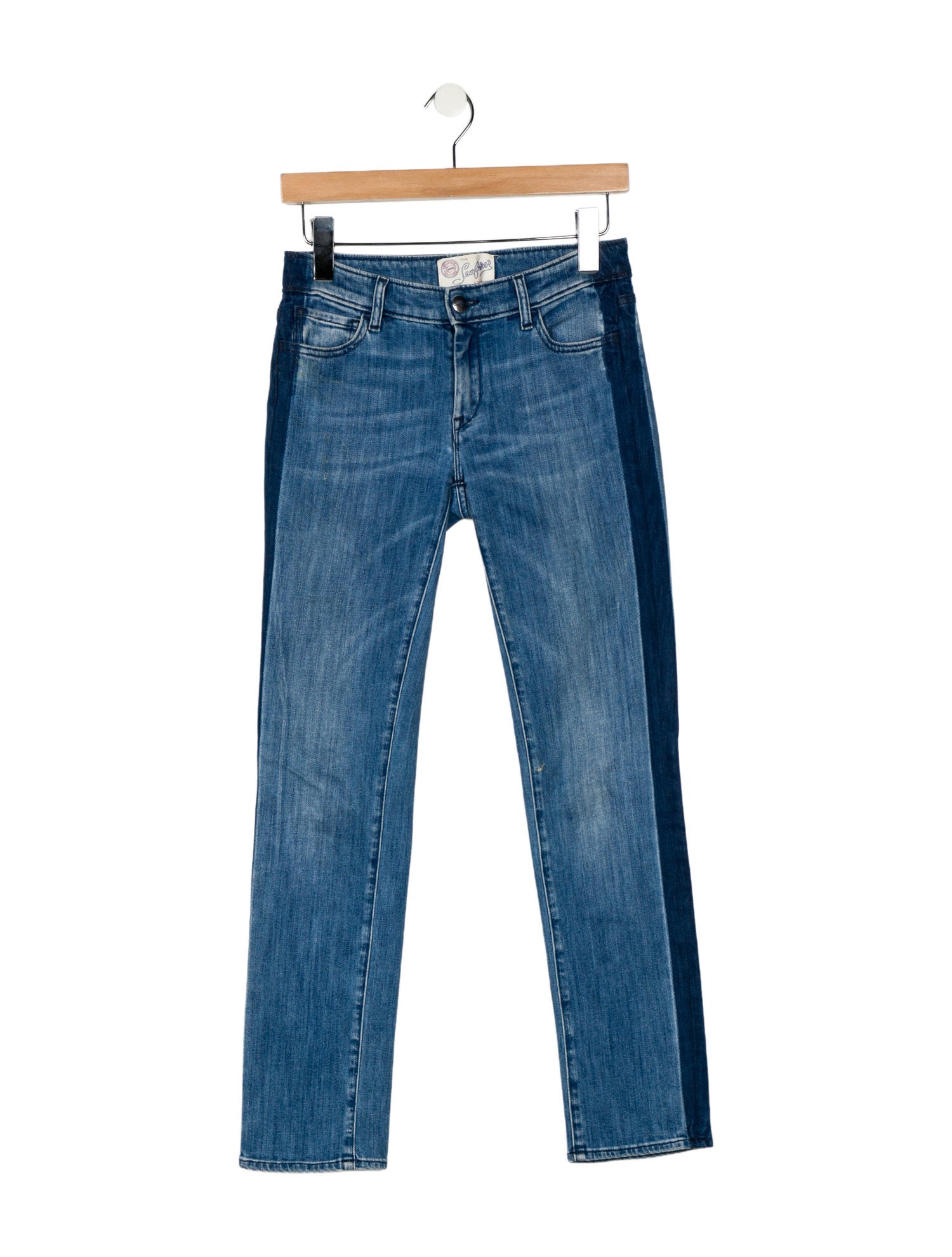 The Seafarer Low-Rise Straight Leg Jeans