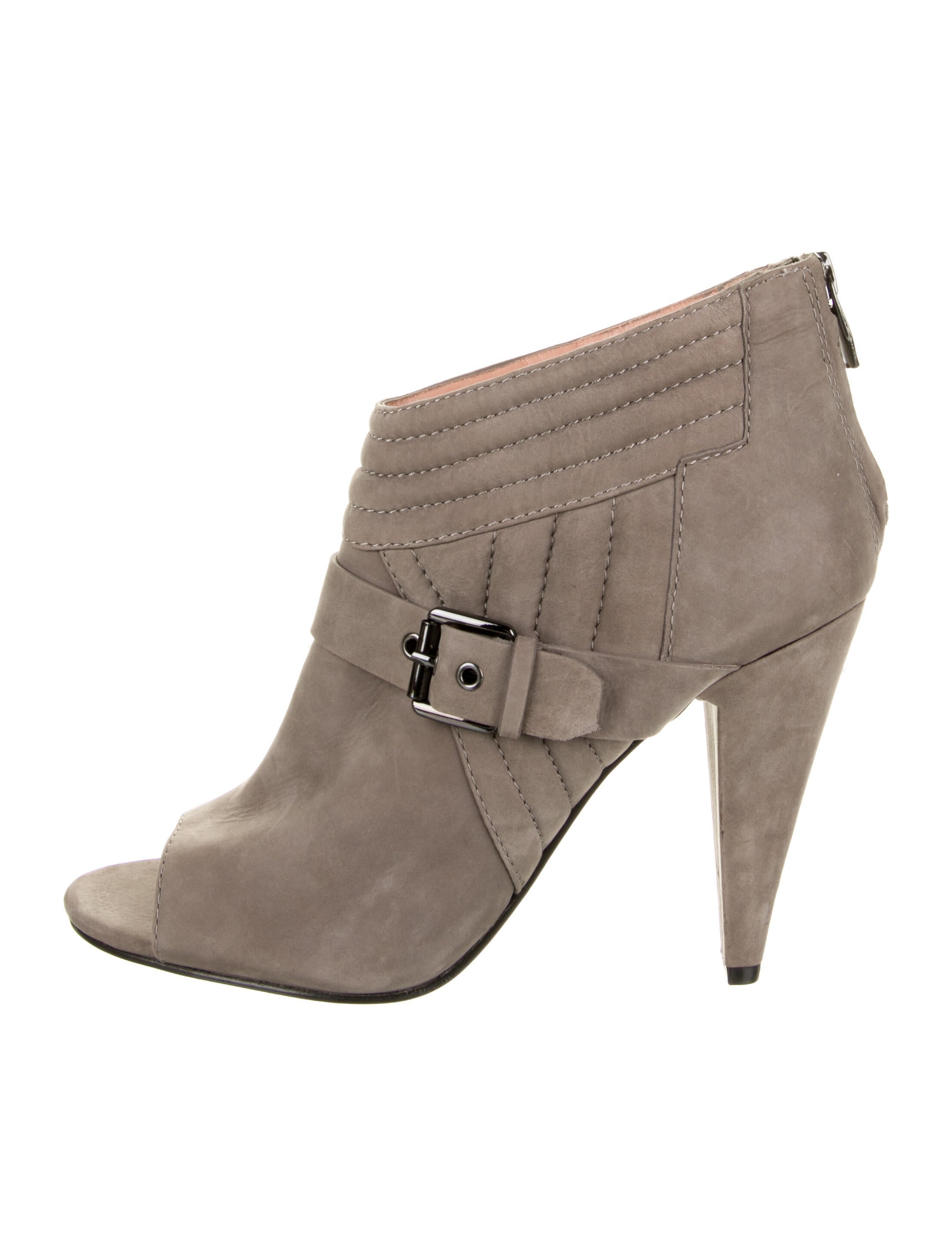 Sigerson Morrison Nubuck Animal Print Boots