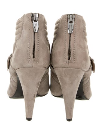 Sigerson Morrison Nubuck Animal Print Boots