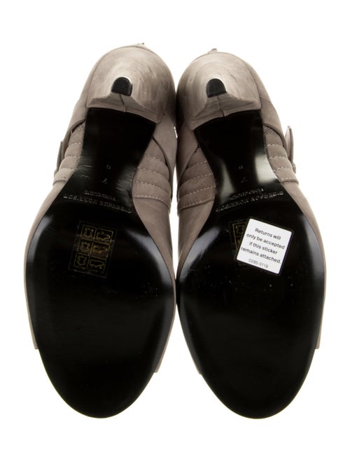 Sigerson Morrison Nubuck Animal Print Boots