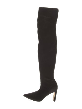 Sigerson Morrison Velvet Sock Boots