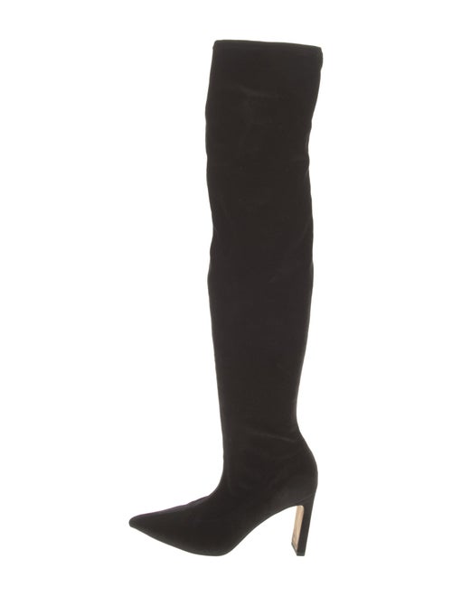 Sigerson Morrison Velvet Sock Boots