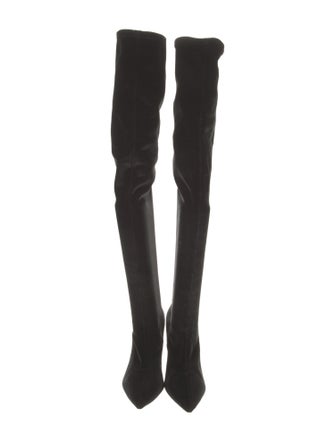 Sigerson Morrison Velvet Sock Boots