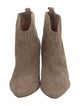 Sigerson Morrison Suede Studded Accents Western Boots