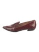 Sigerson Morrison Patent Leather Cutout Accent Loafers