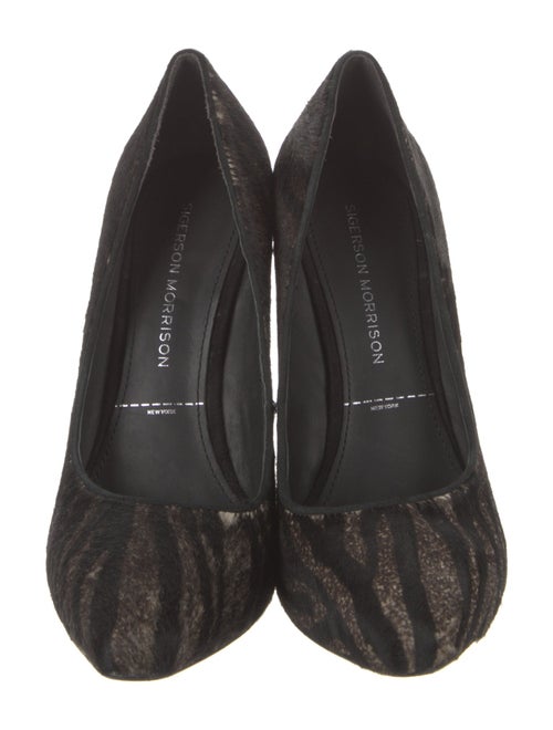 Sigerson Morrison Suede Printed Pumps