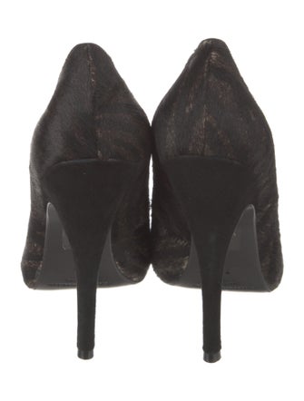 Sigerson Morrison Suede Printed Pumps