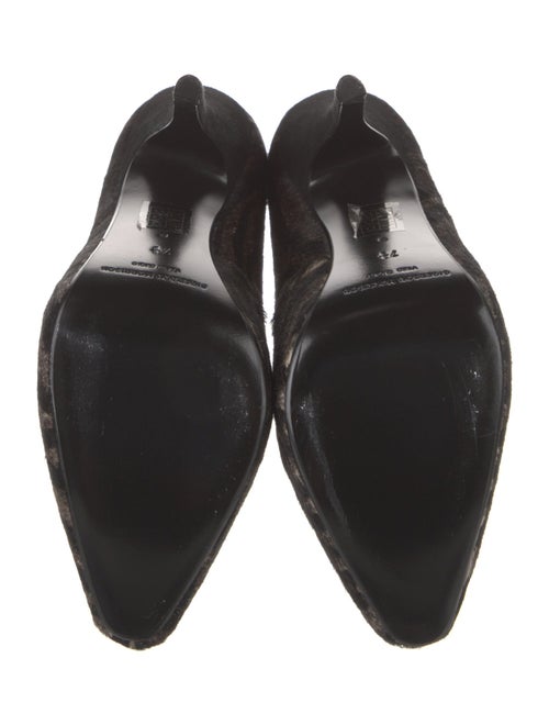 Sigerson Morrison Suede Printed Pumps